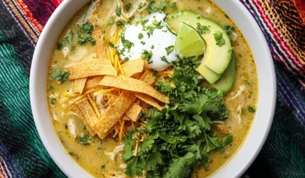 Green Chile Chicken Enchilada Soup featured image