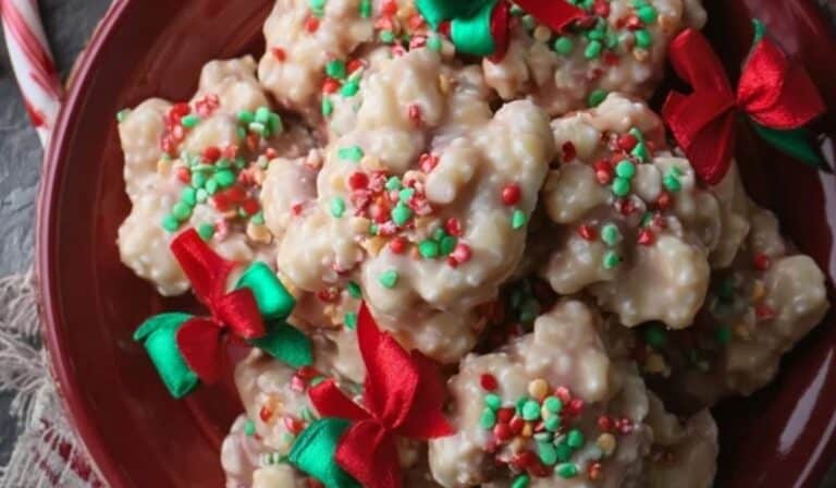 Christmas Crock Pot Candy recipe in slow cooker