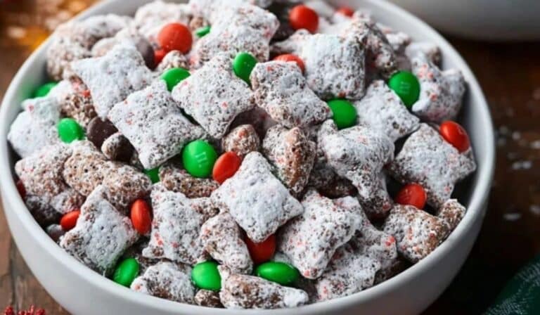 Festive Holiday Puppy Treats Christmas Snack Mix