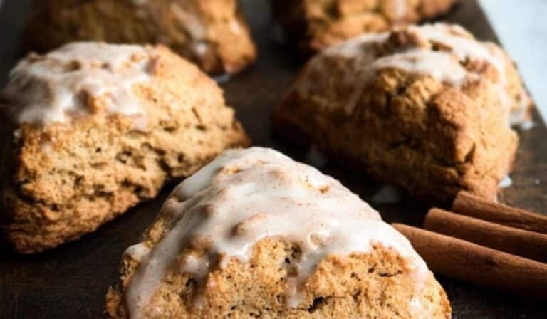 Gingerbread Scones freshly baked