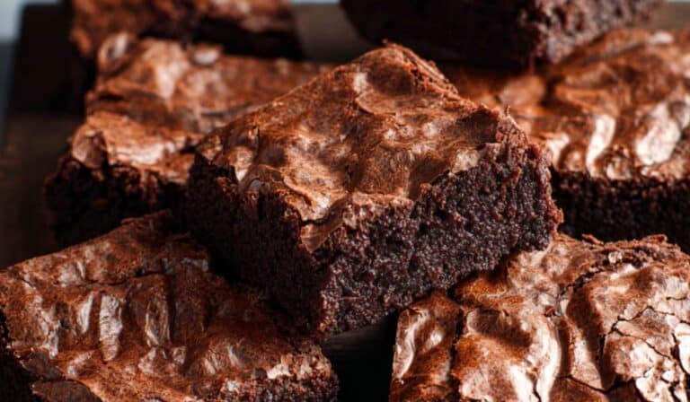 Homemade Brownies fresh from the oven